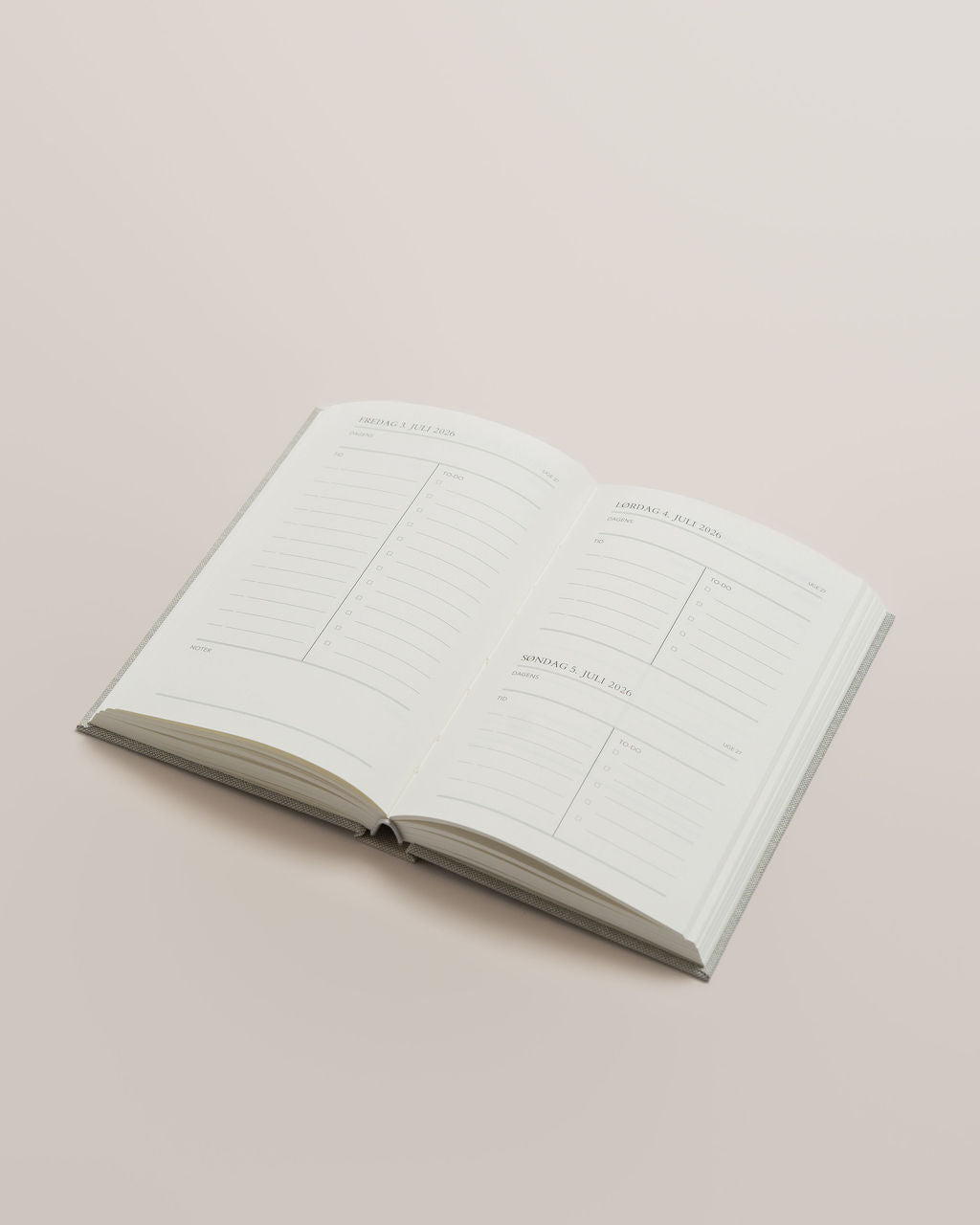 Bundle: Dagskalender & notesbog
