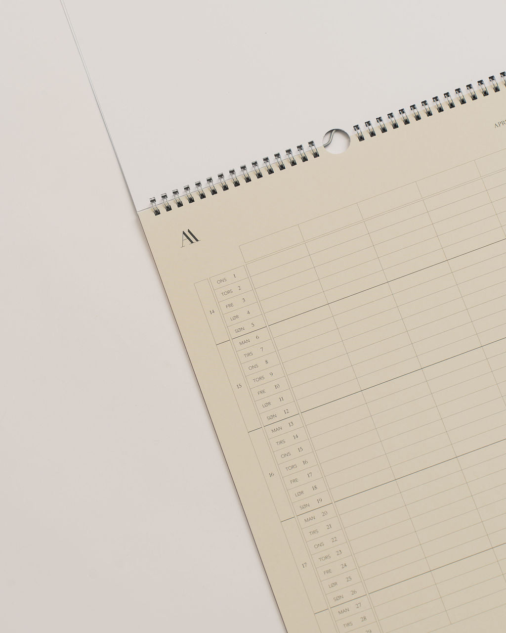 Vægkalender 2027