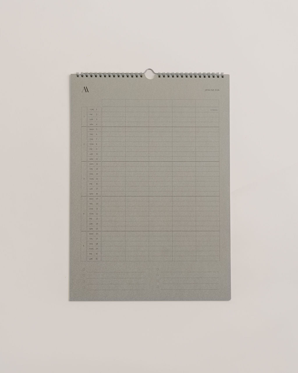 Vægkalender
